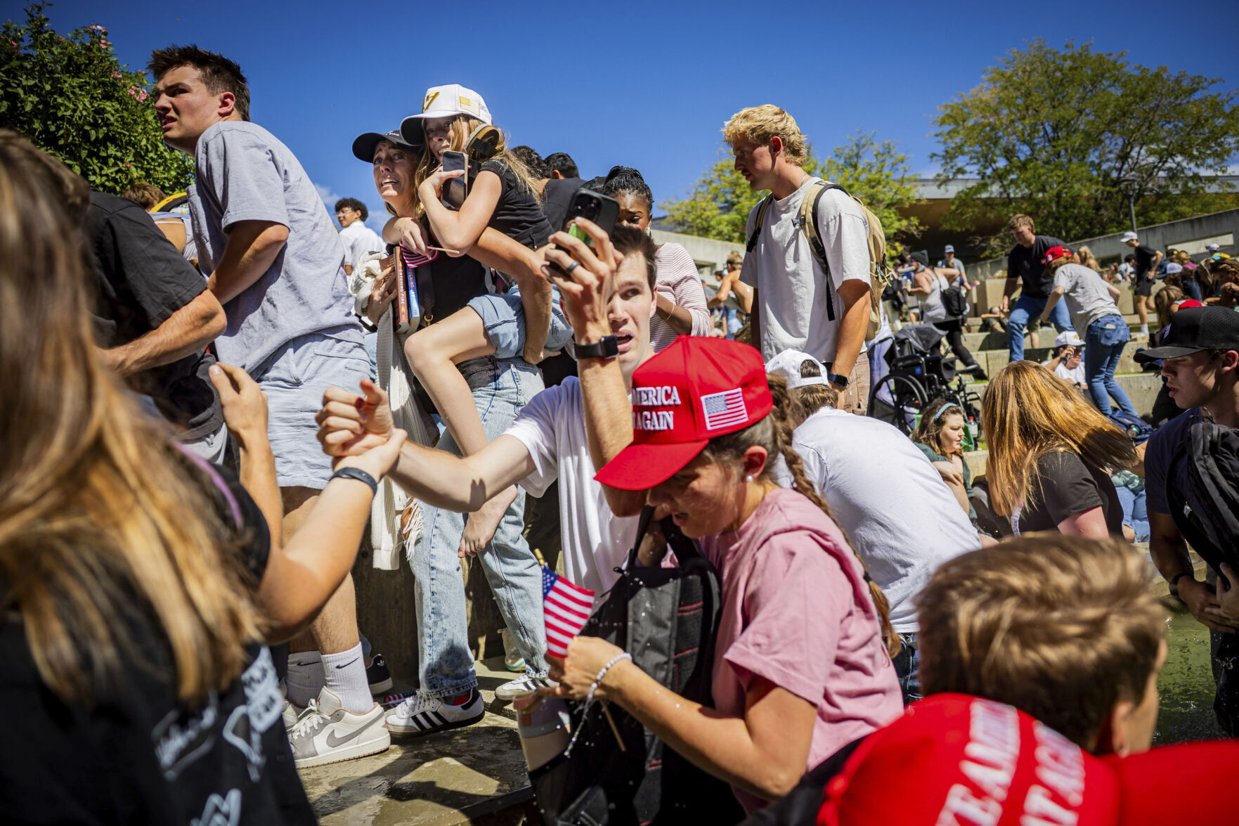 APTOPIX Charlie Kirk Shot